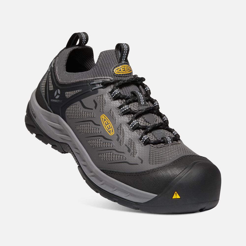 Chaussures de Travail Keen Homme porno/Noir | Flint Ii Sport (Carbon-Fiber Toe) | CFKUG-8920